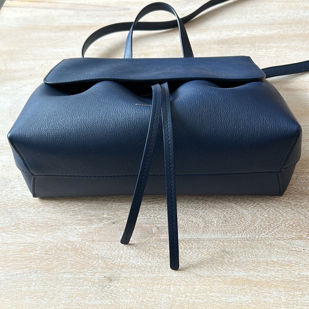 Mansur Gavriel Soft Lady Leather Bag in Blue - Picture 6 of 14